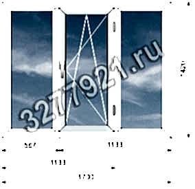 Пластиковые окна 504 серия