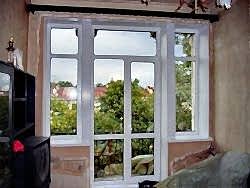 пластиковые двери и окна с откосам