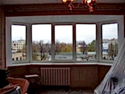 Монтаж эркерных окон